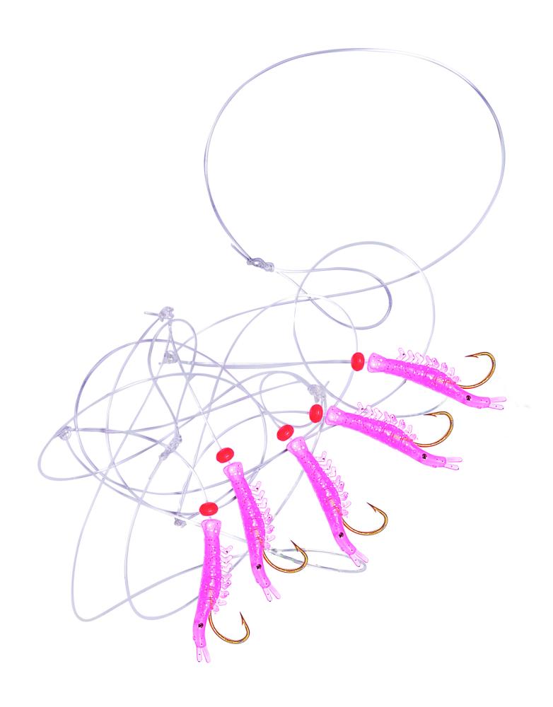 MARINOR KROKSETT REKE Pink  - Shrimp Rig