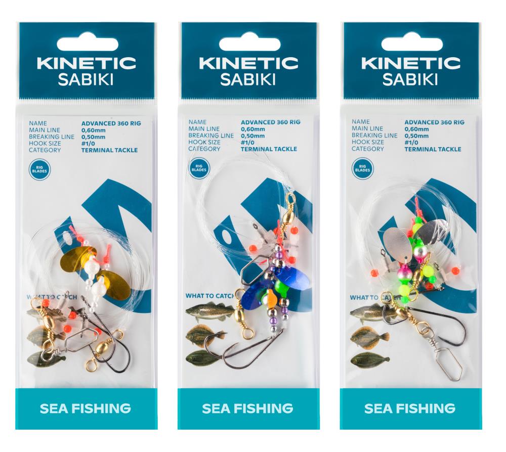 Kinetic Sabiki Advanced 360 Rig