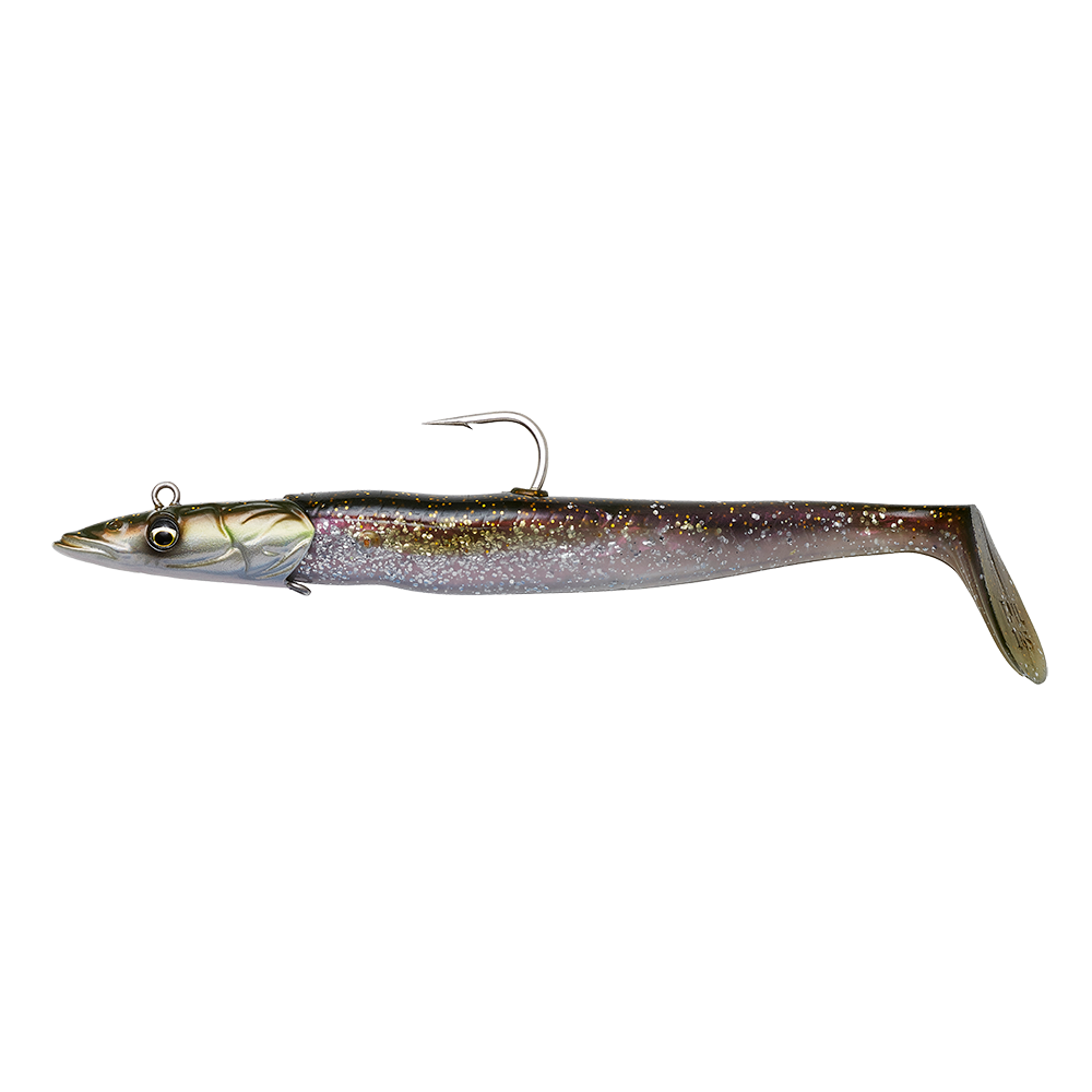 SAVAGE GEAR Sandeel V2 - 14cm - Green Silver
