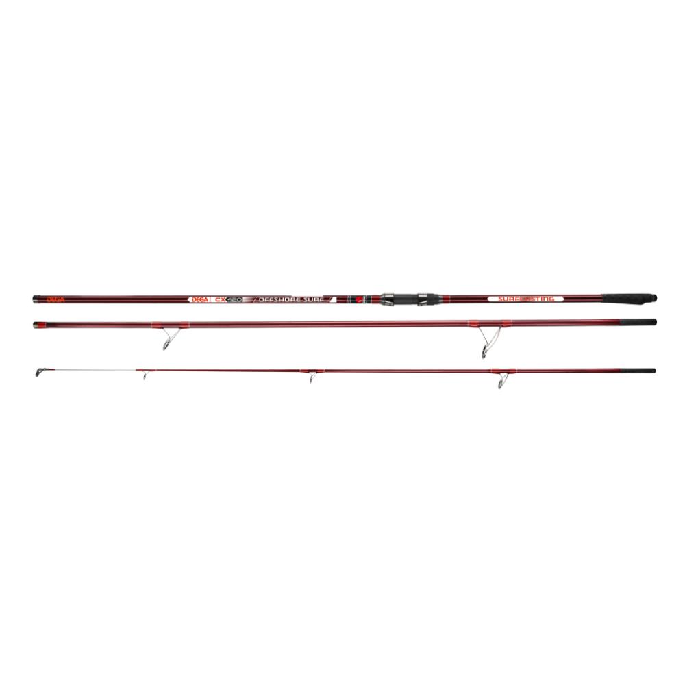 DEGA Offshore-Surf Fire-Red - Surf Rod