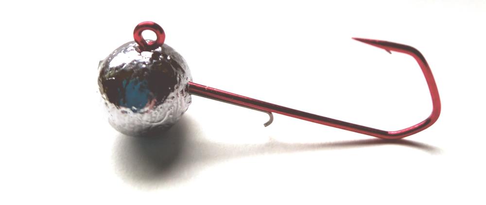 Rundkopf Jig mit Baitholder u. VMC 5150 Jighaken 12/0 - 400g