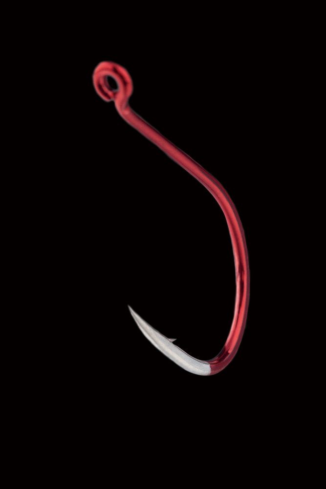 BKK Red Octopus Beak Hooks - Size 10