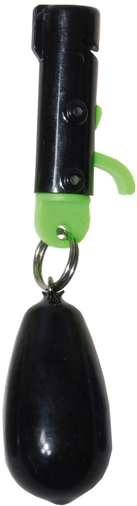 Wiggler Trollingclips 2pcs. with sinker 112g - black