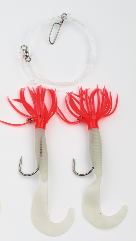 Seabehr Tentakel-Twister Jigsystem glo-red