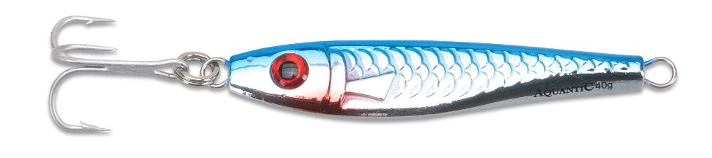 AQUANTIC Gloss Pilk - Pirk - BL - Blue-Silver 120g