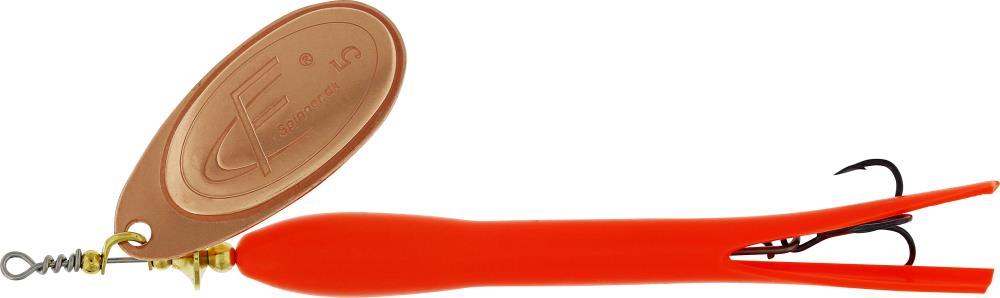 Westin FC Upstream Spinner 15g - Flouro Orange/Copper Blade