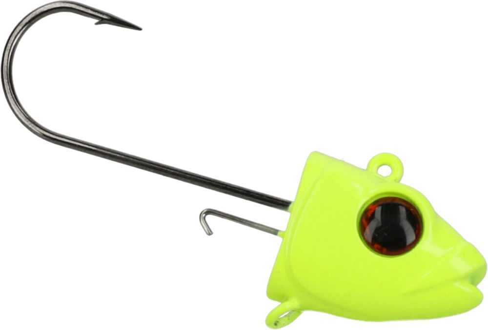 MIKADO Jig Head - JAWS VERTICAL 2 pcs. 30g - Fluo