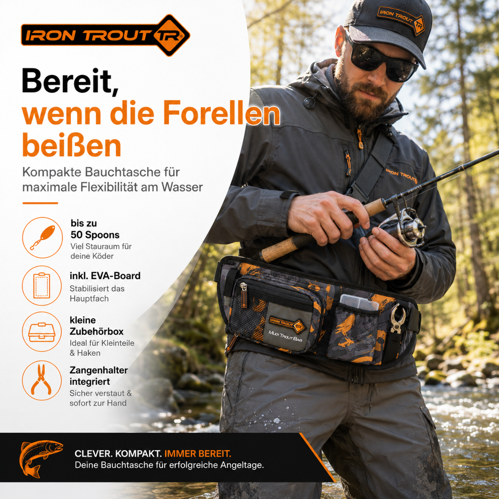 Iron Trout Multi Trout Bag - Bauchtasche