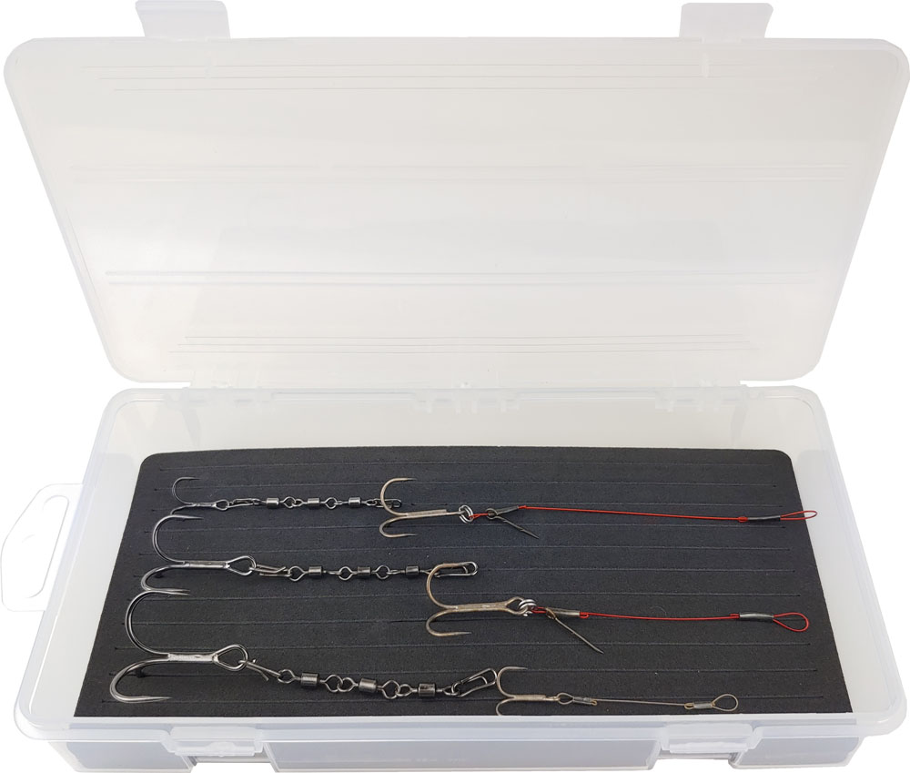 WIGGLER accessory box with foam insert - Medium 235x120x45mm