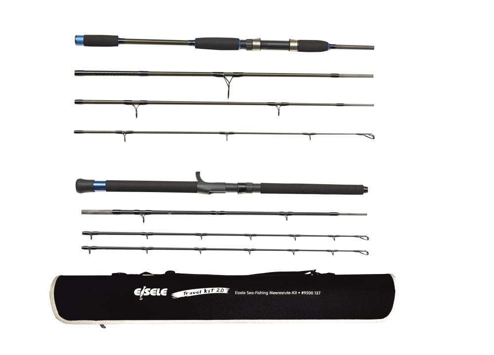 Eisele Sea-Fishing Travel-Kit 2.0 Two in One + TnP - Travel Rods
