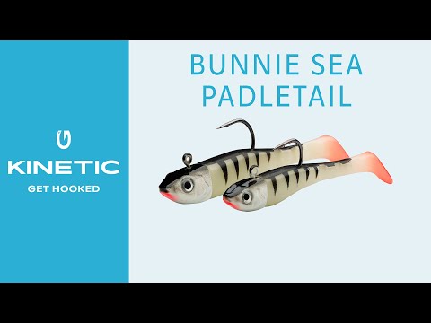 Kinetic Bunnie Sea Paddletail - Gummifisch-Jig